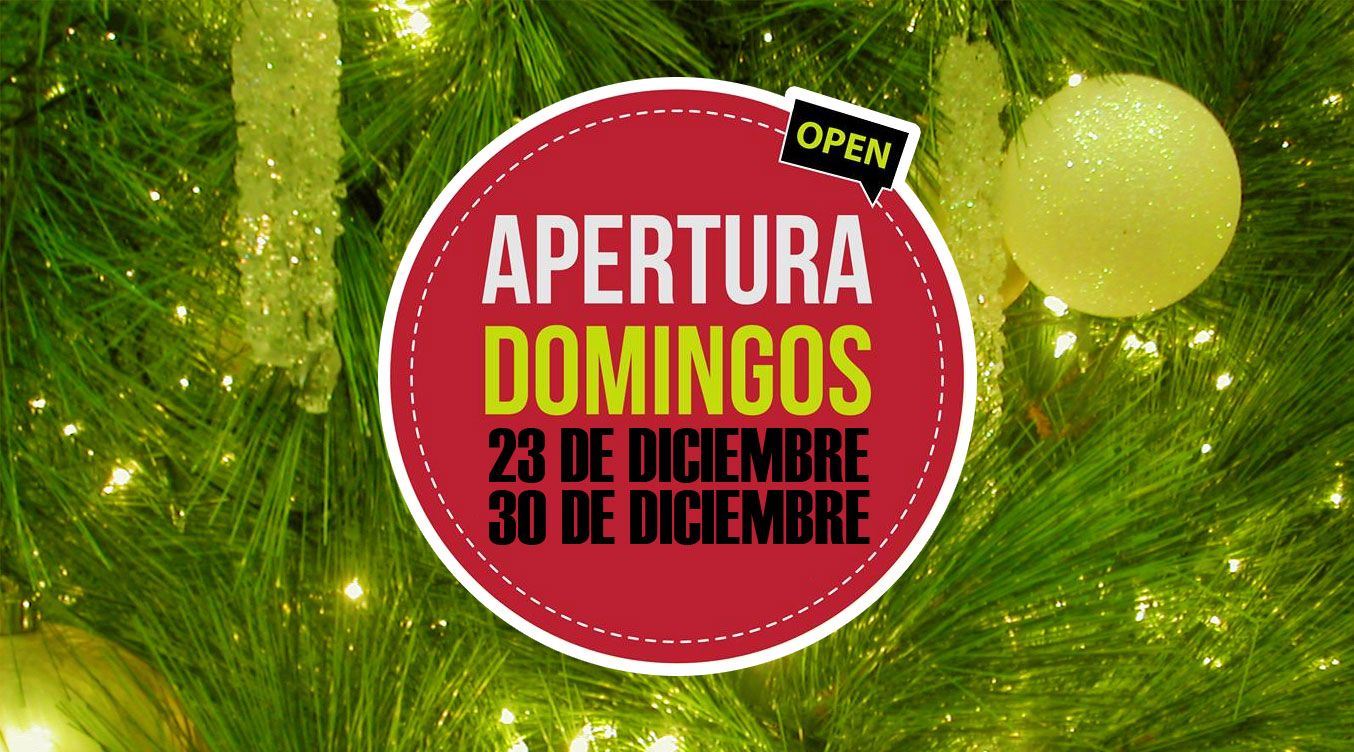 COMERCIOS ABIERTOS EN DOMINGO NAVIDAD 2018