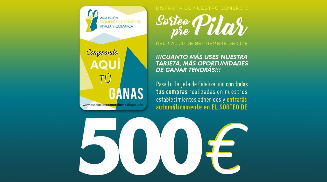 SORTEO PRE · PILAR 2018