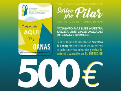 SORTEO PRE · PILAR 2018