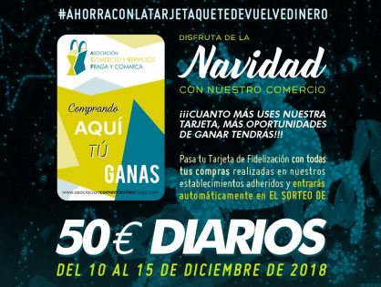 SORTEO 50 € DIARIOS CAMPAÑA NAVIDAD 2018