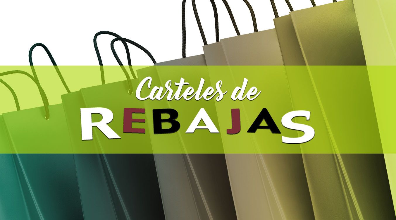 CARTELES REBAJAS