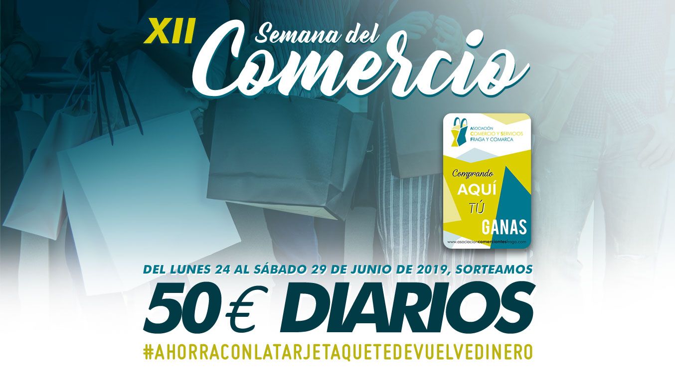 SORTEO 50€ XII SEMANA DEL COMERCIO