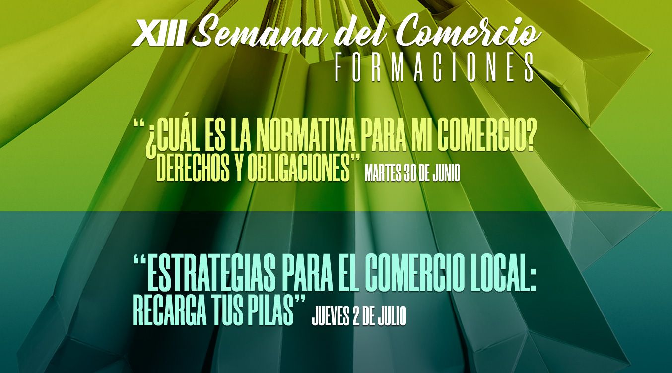 FORMACIÓN WEBINAR  XIII SEMANA DEL COMERCIO