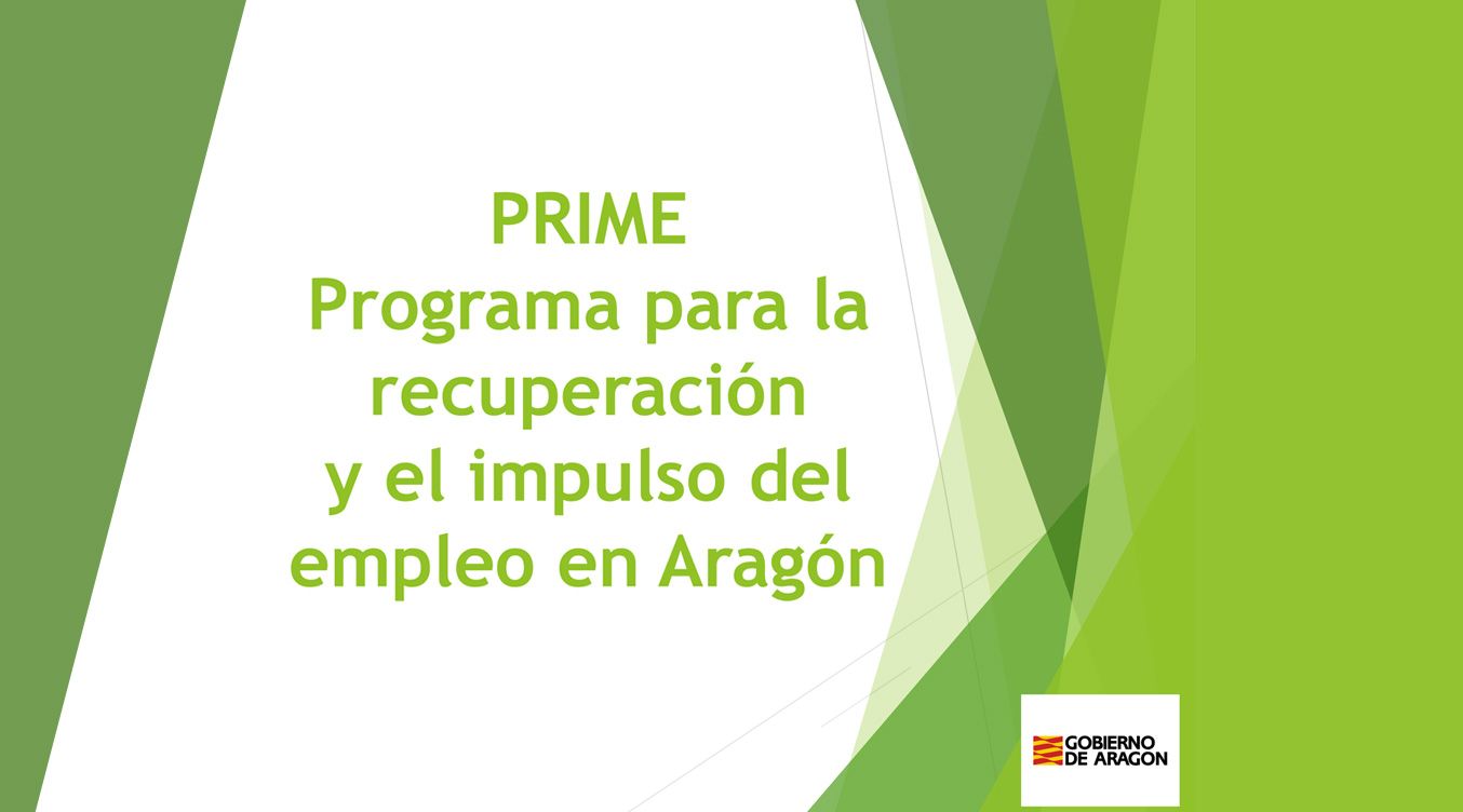 CONVOCATORIA DE SUBVENCIONES PARA LA RECUPERACIÓN E IMPULSO DEL EMPLEO EN ARAGÓN