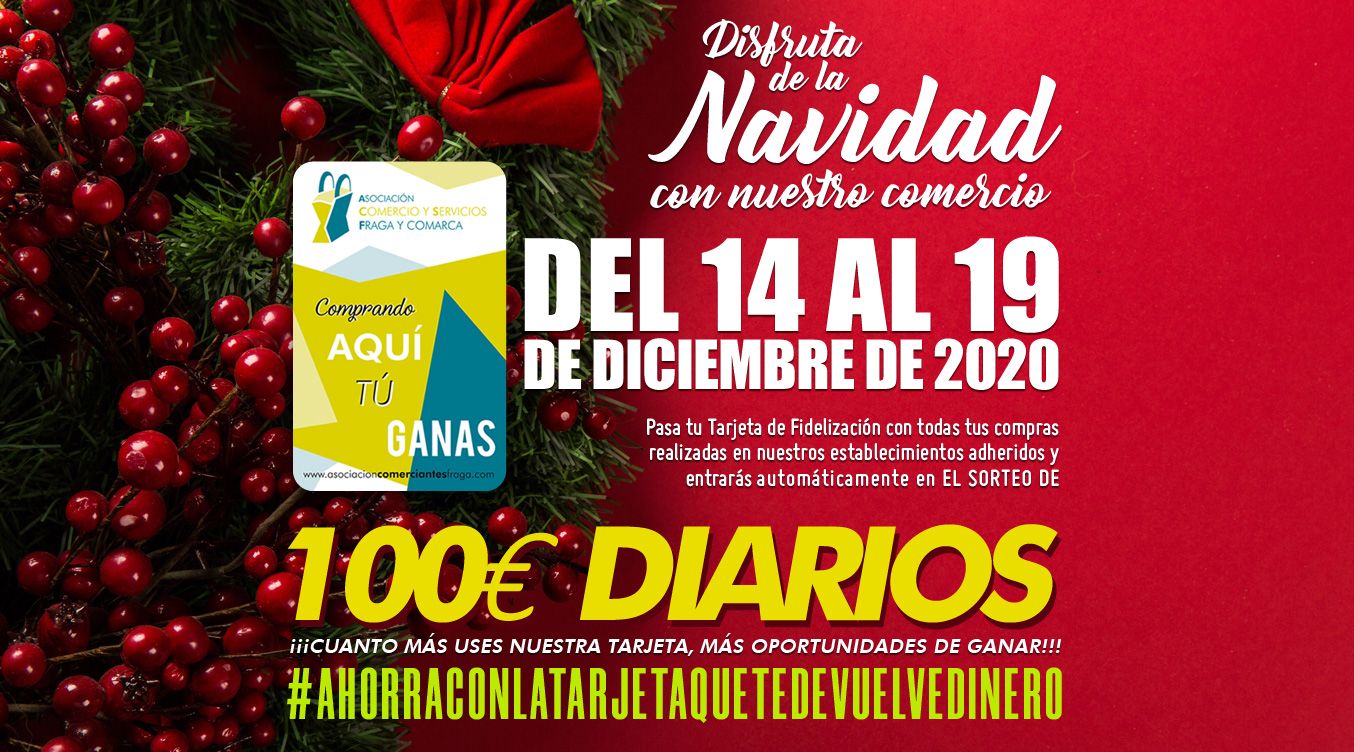 SORTEO 100 € DIARIOS NAVIDAD 2020