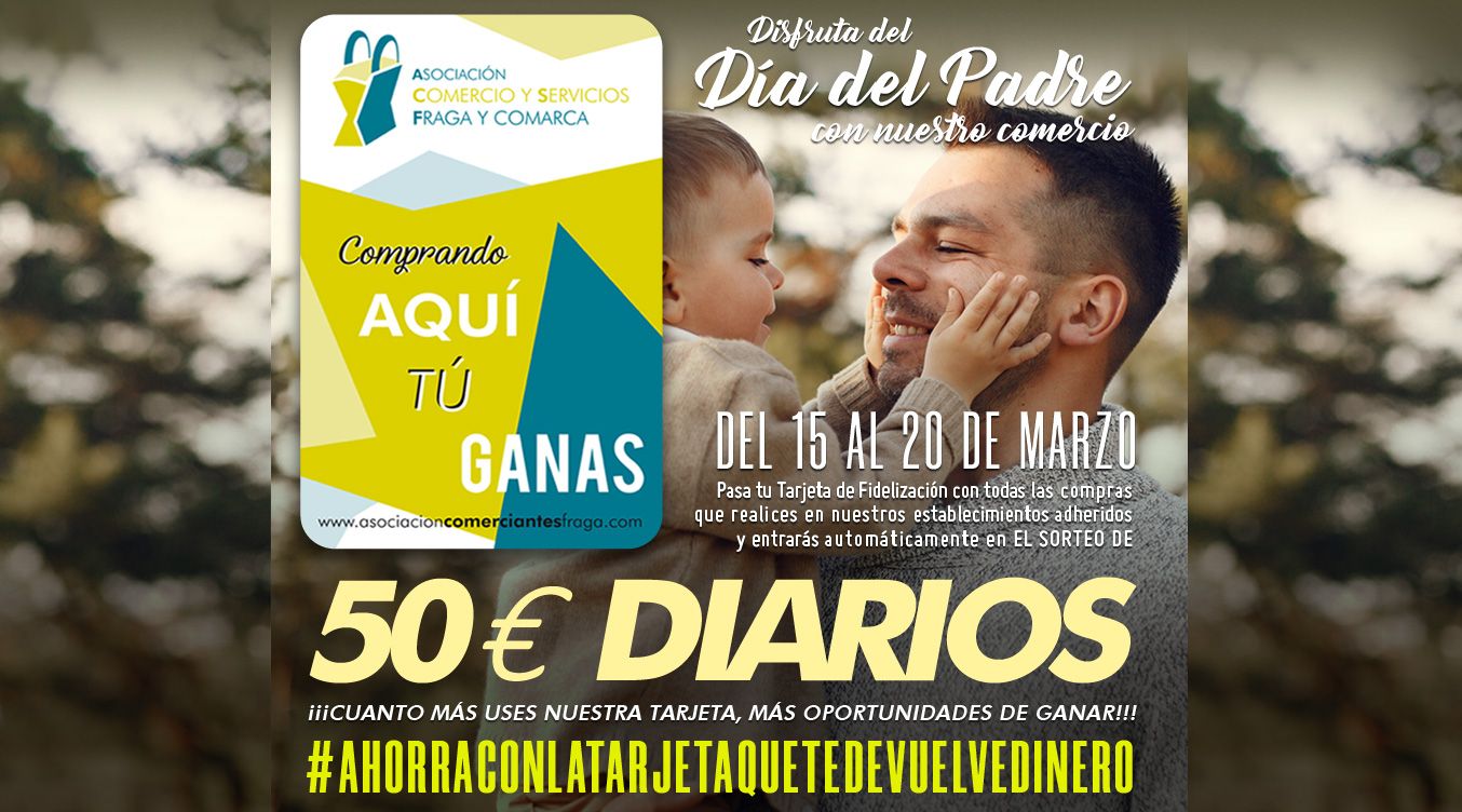 SORTEO 50 € DIARIOS DÍA DEL PADRE 2021