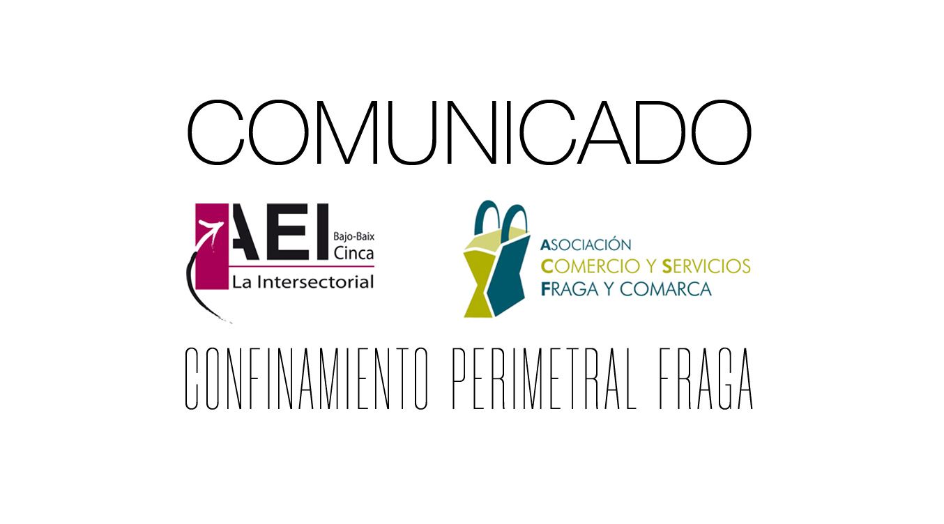 COMUNICADO ASOCIACIÓN COMERCIO Y SERVICIOS & LA INTERSECTORIAL