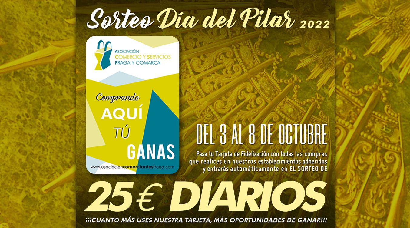 SORTEO FIESTAS DEL PILAR 2022
