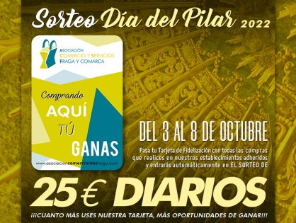 SORTEO FIESTAS DEL PILAR 2022