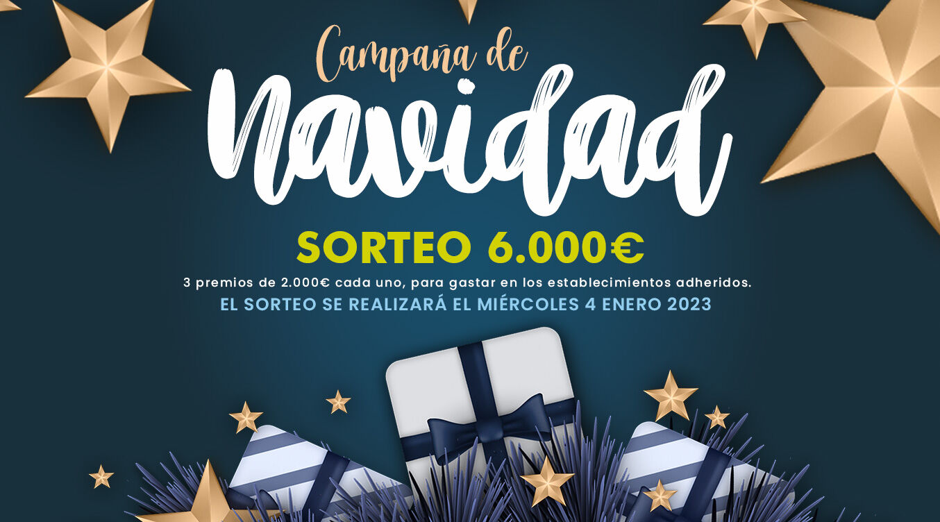 SORTEO 6.000€ NAVIDAD 2022