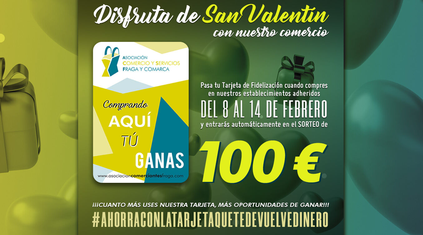 SORTEO 100€ SAN VALENTÍN