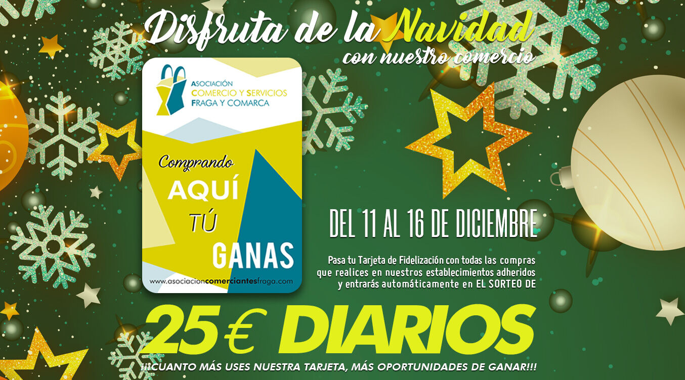 SORTEO TARJETA FIDELIZACIÓN NAVIDAD 2023