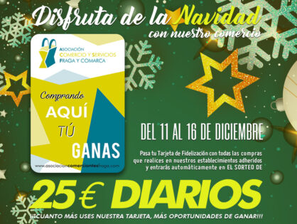 SORTEO TARJETA FIDELIZACIÓN NAVIDAD 2023