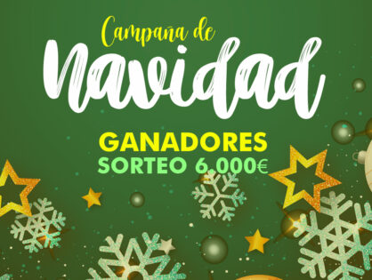 GANADORES SORTEO 6.000 EUROS NAVIDADES 2023