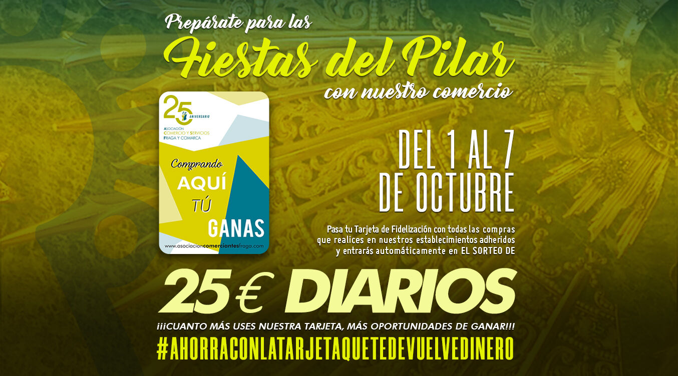 SORTEOS FIESTAS DEL PILAR 2025