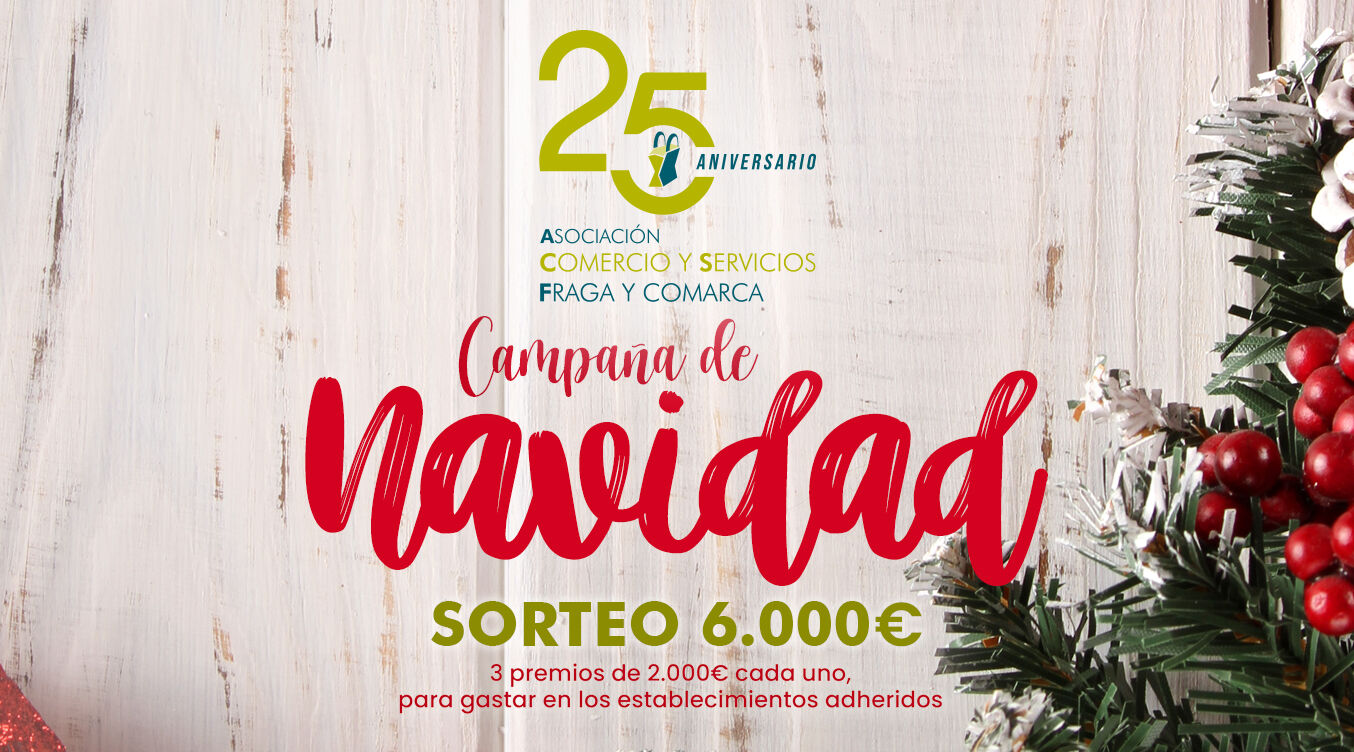 Sorteo 6.000€ Campaña de Navidad 2025/26