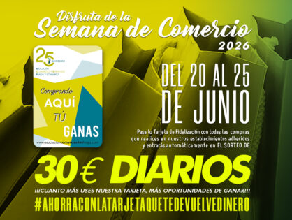 SORTEOS XIX SEMANA DEL COMERCIO